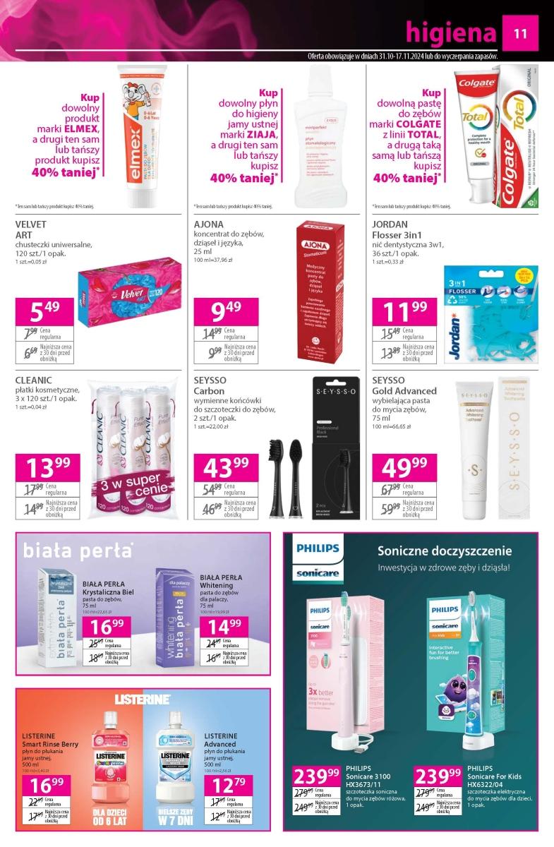 Gazetka promocyjna Hebe str. 11