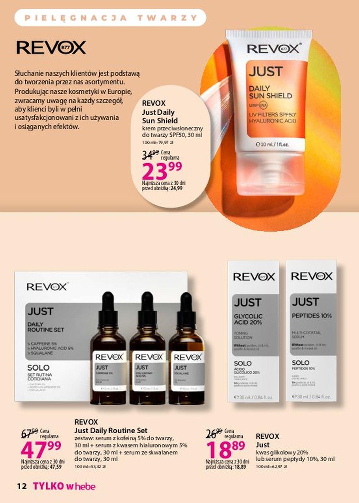 Gazetka promocyjna Hebe str. 12