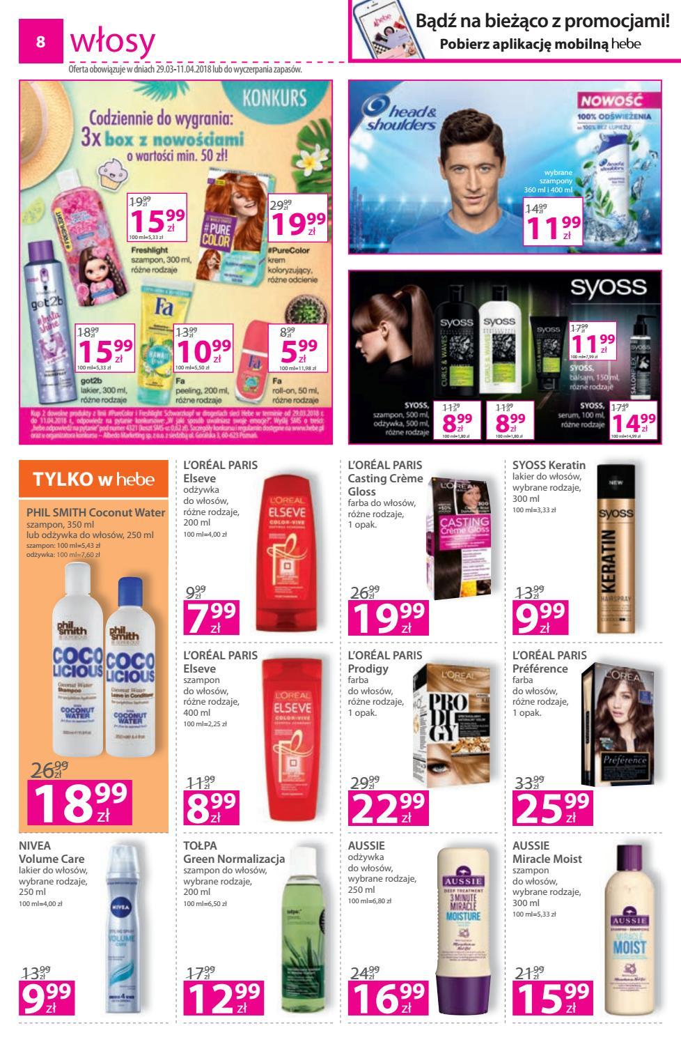 Gazetka promocyjna Hebe str. 8