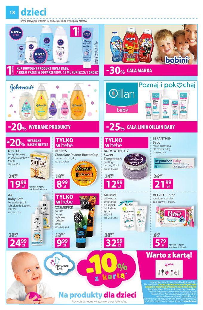 Gazetka promocyjna Hebe str. 18