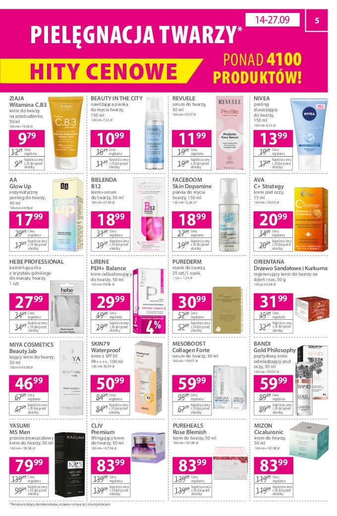 Gazetka promocyjna Hebe str. 5