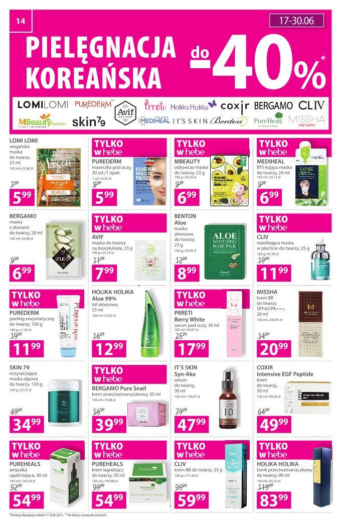 Gazetka promocyjna Hebe str. 14