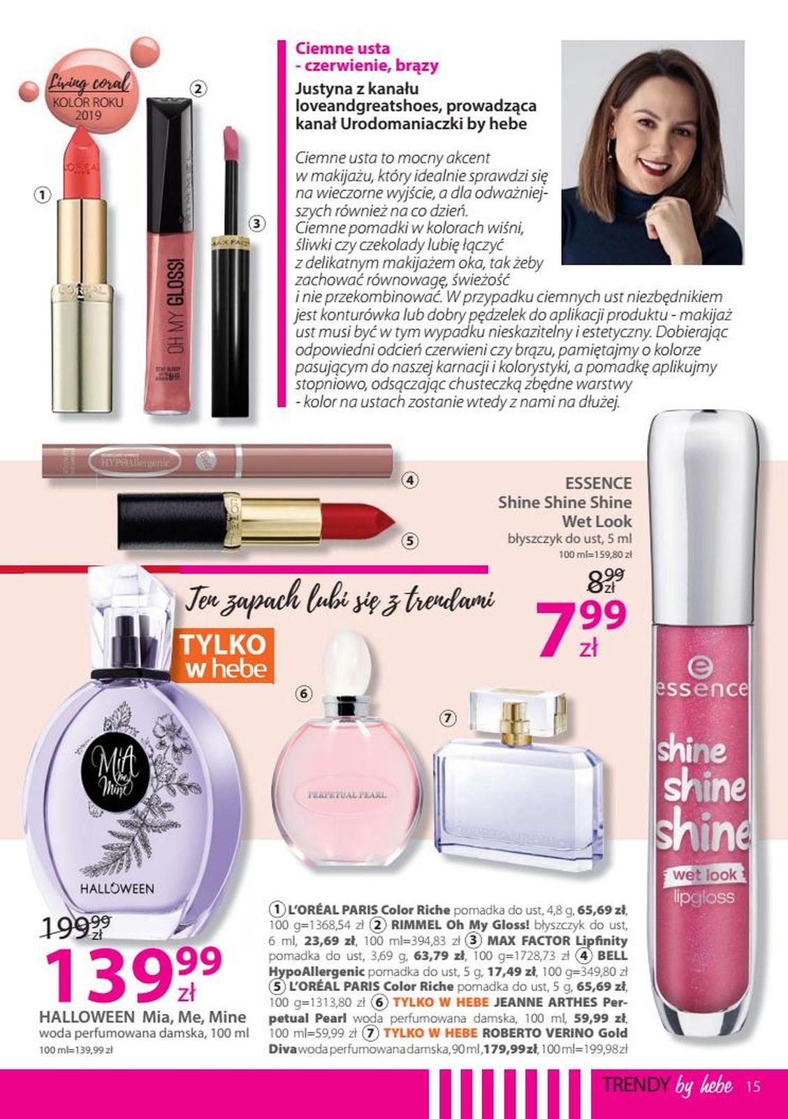 Gazetka promocyjna Hebe str. 15