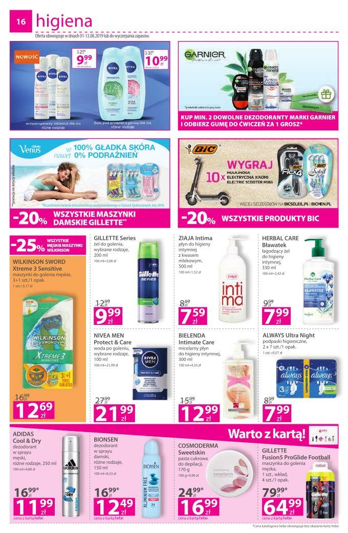 Gazetka promocyjna Hebe str. 16