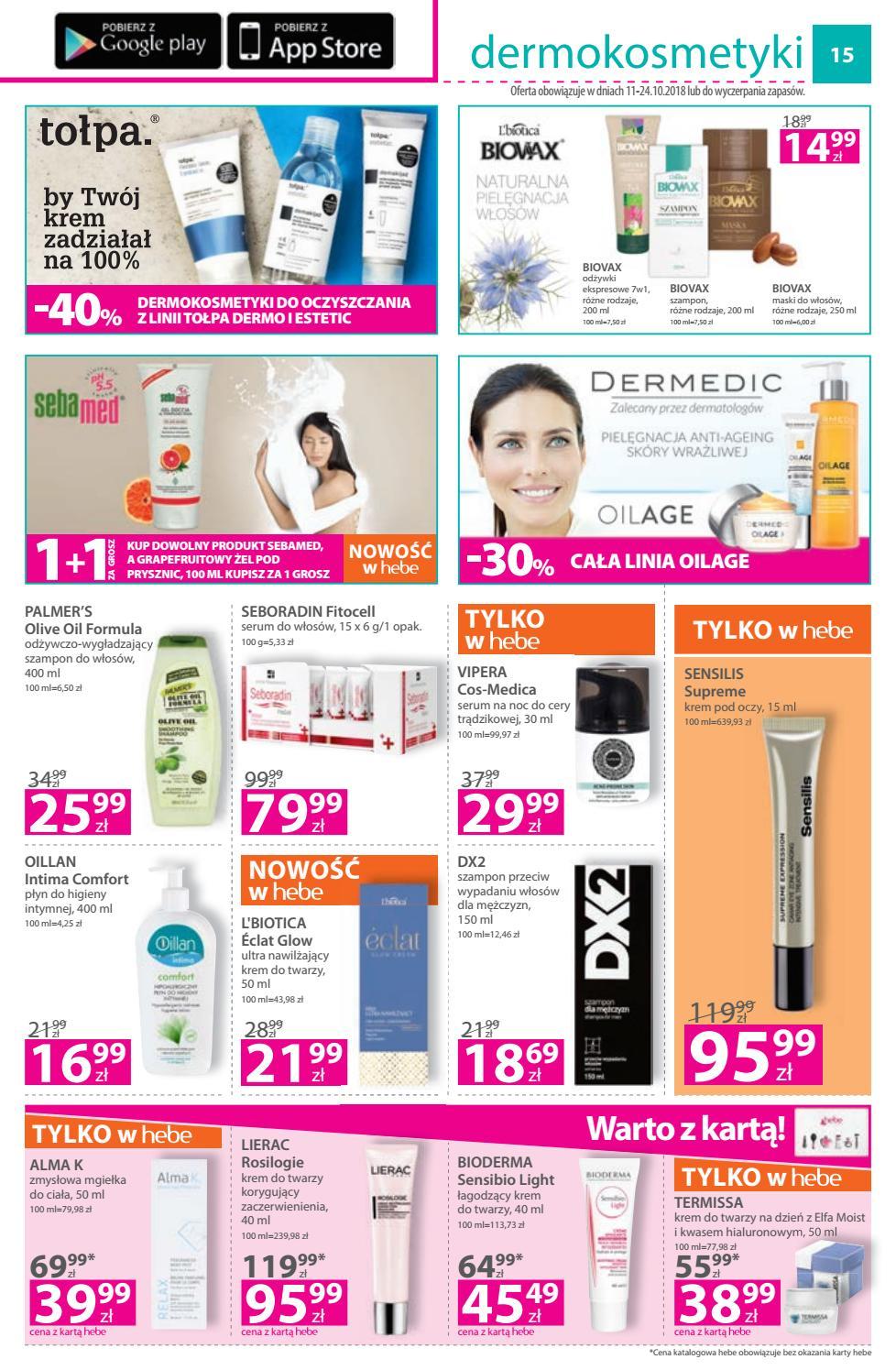 Gazetka promocyjna Hebe str. 15