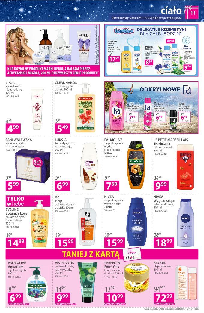 Gazetka promocyjna Hebe str. 11