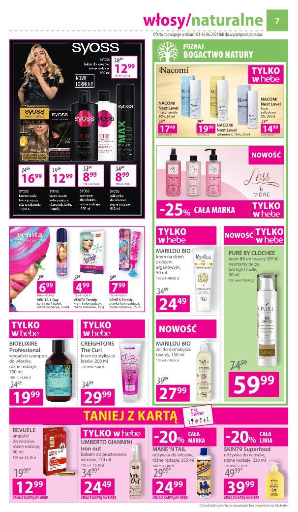Gazetka promocyjna Hebe str. 7
