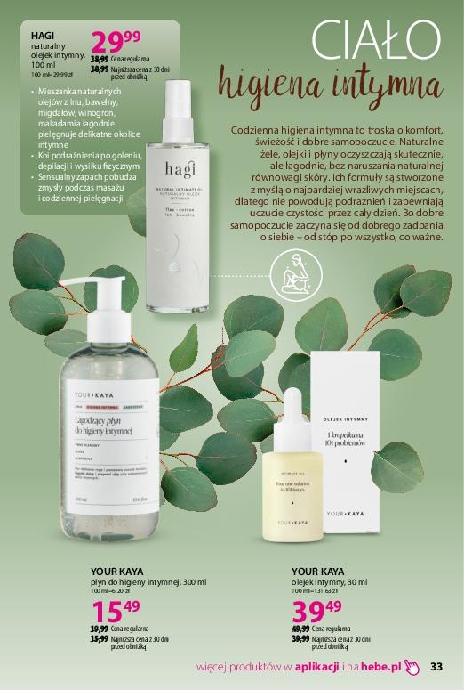 Gazetka promocyjna Hebe str. 33