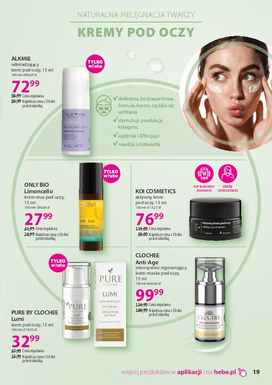 Gazetka promocyjna Hebe str. 19