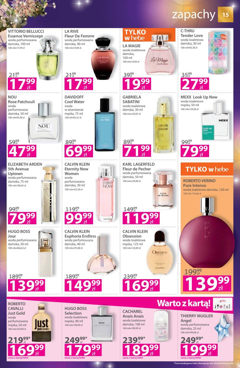 Gazetka promocyjna Hebe str. 15