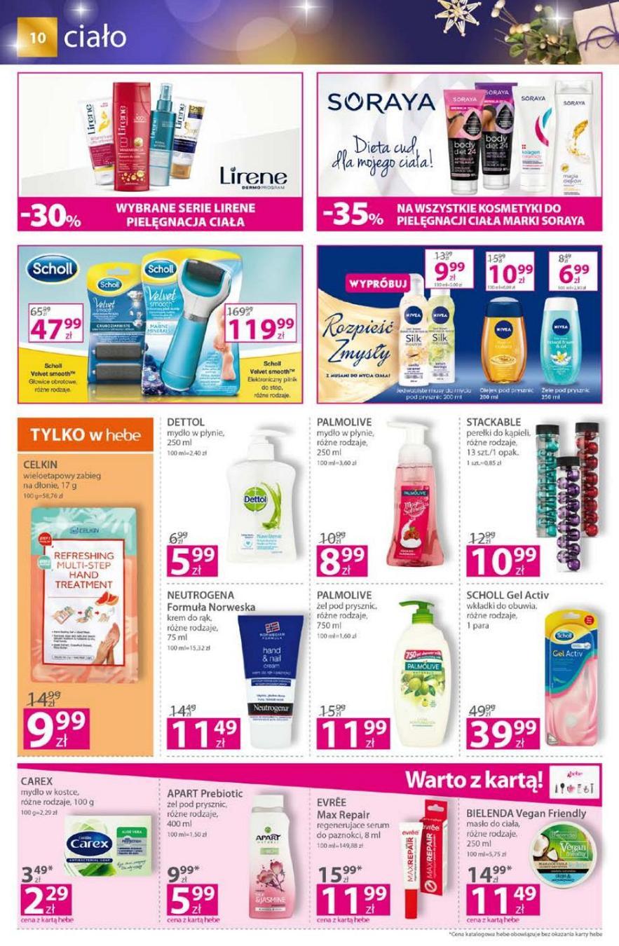 Gazetka promocyjna Hebe str. 10