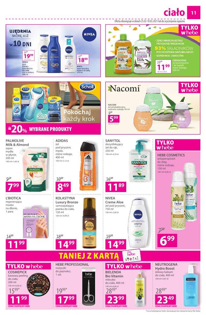 Gazetka promocyjna Hebe str. 11