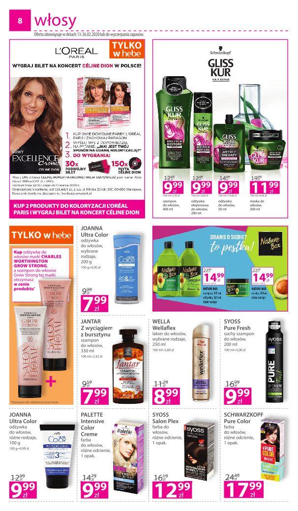 Gazetka promocyjna Hebe str. 8