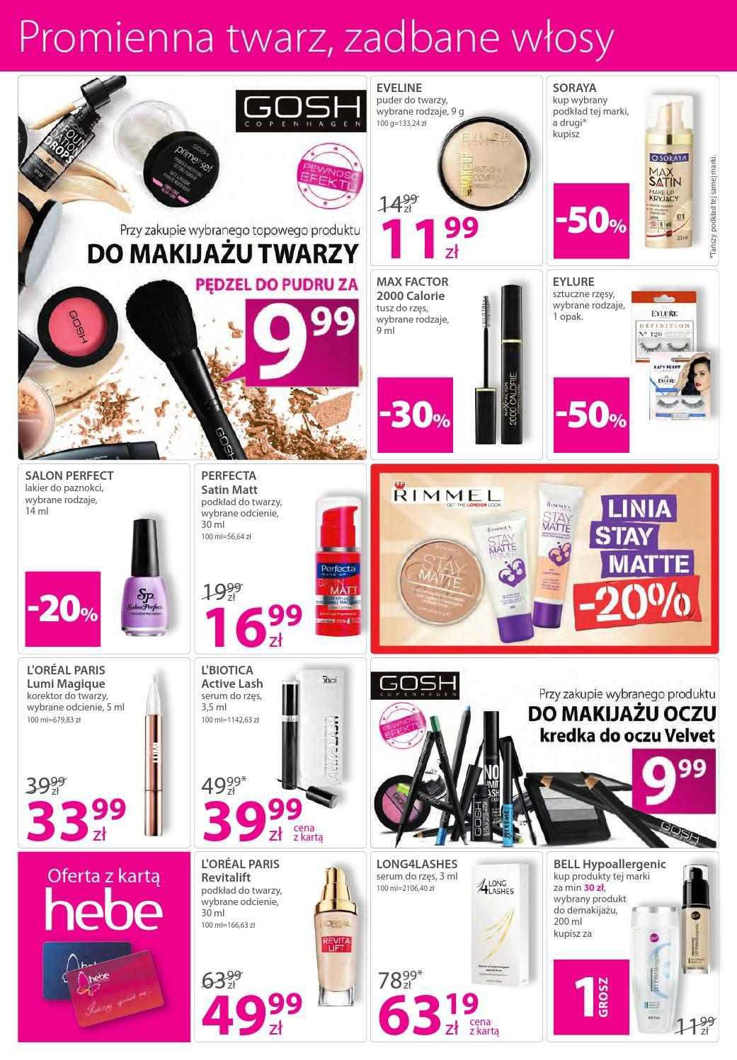 Gazetka promocyjna Hebe str. 8