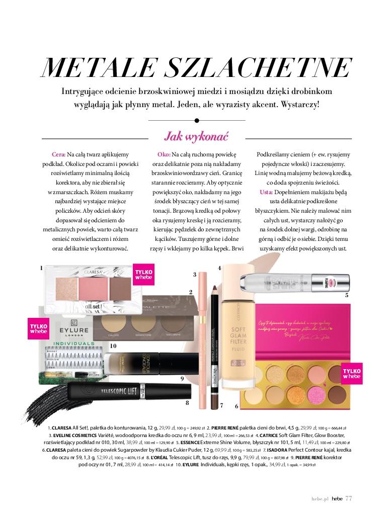 Gazetka promocyjna Hebe str. 77