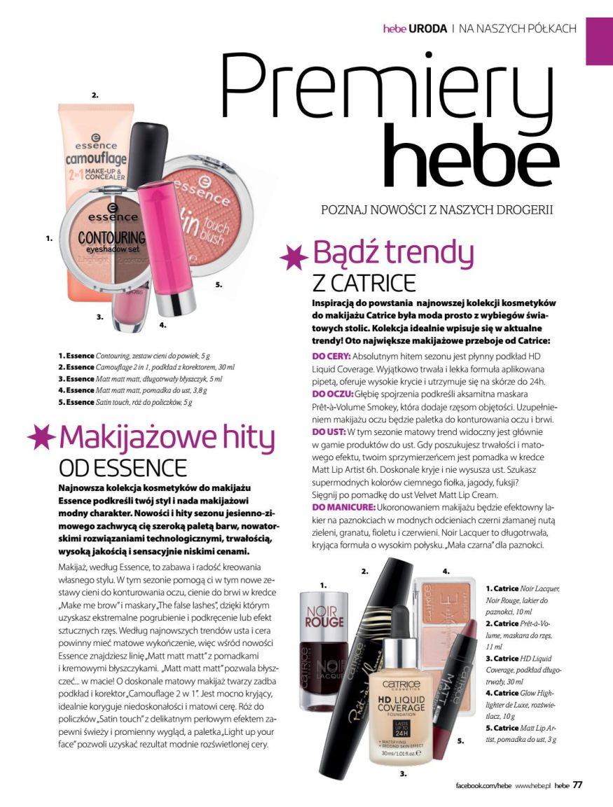 Gazetka promocyjna Hebe str. 77