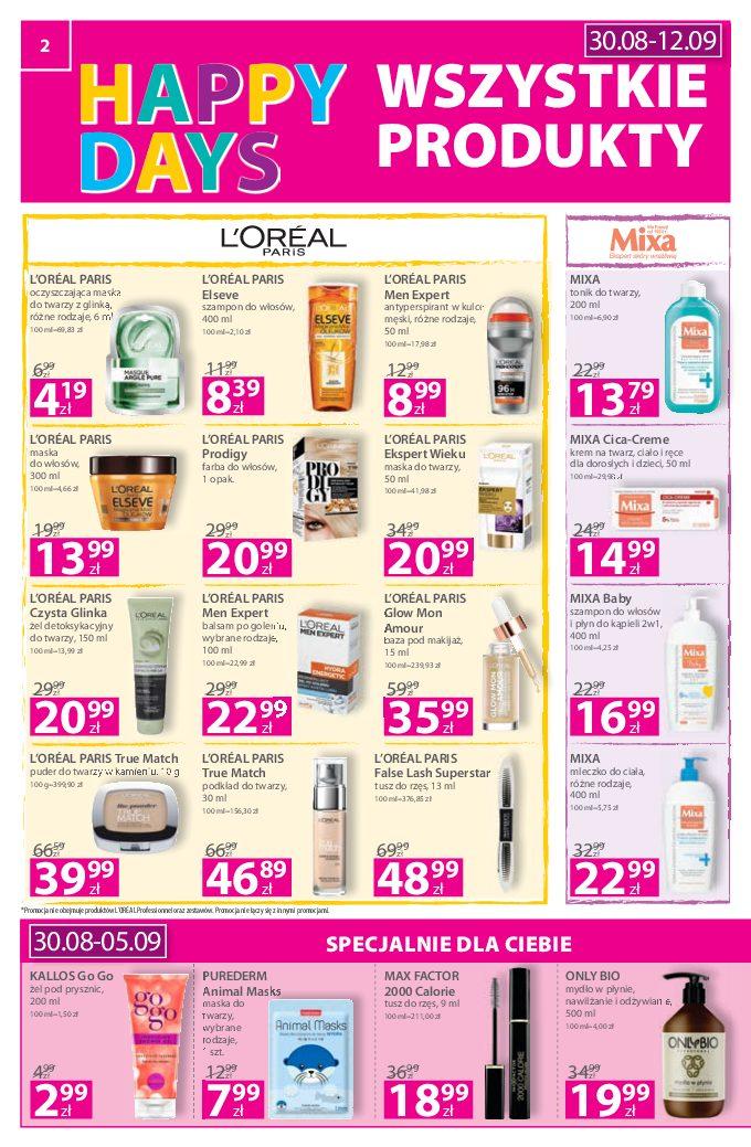 Gazetka promocyjna Hebe str. 2