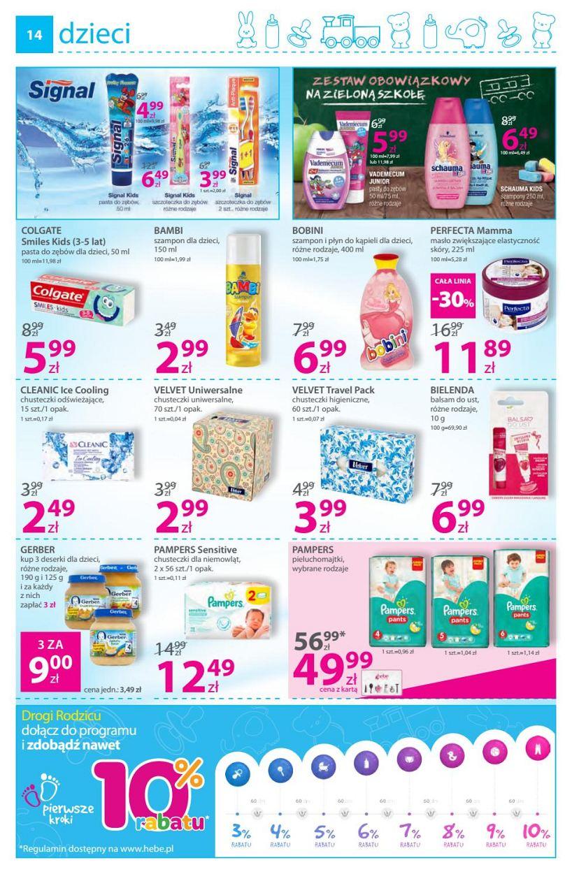 Gazetka promocyjna Hebe str. 14