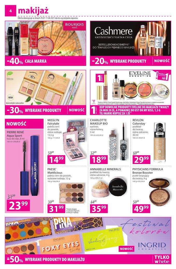 Gazetka promocyjna Hebe str. 4