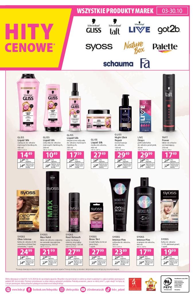Gazetka promocyjna Hebe str. 20