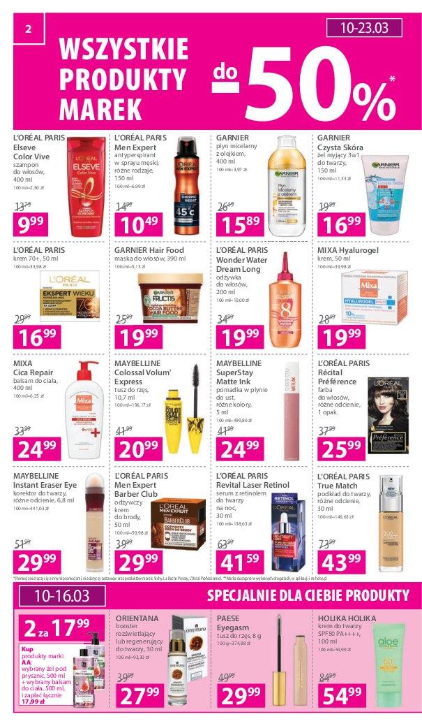 Gazetka promocyjna Hebe str. 2