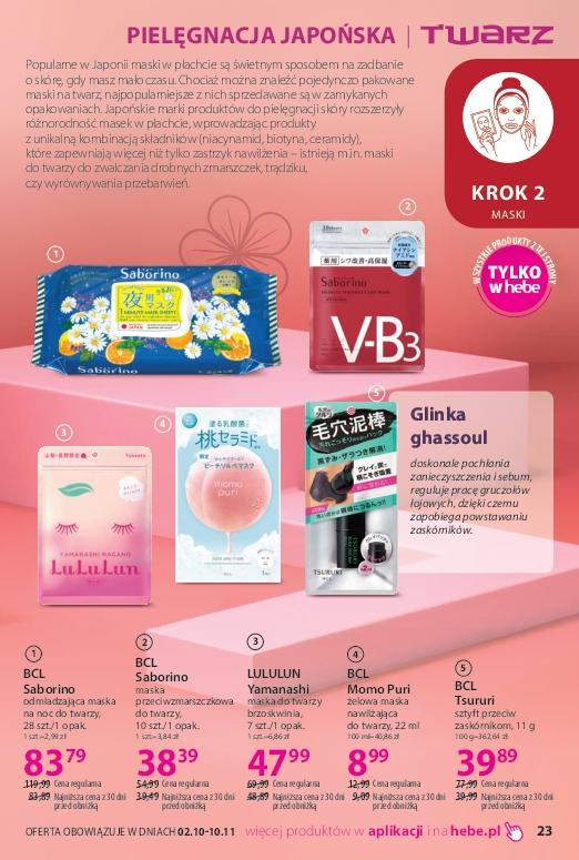 Gazetka promocyjna Hebe str. 23