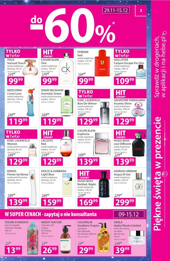 Gazetka promocyjna Hebe str. 3