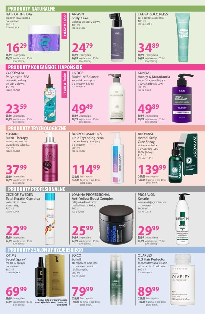 Gazetka promocyjna Hebe str. 5