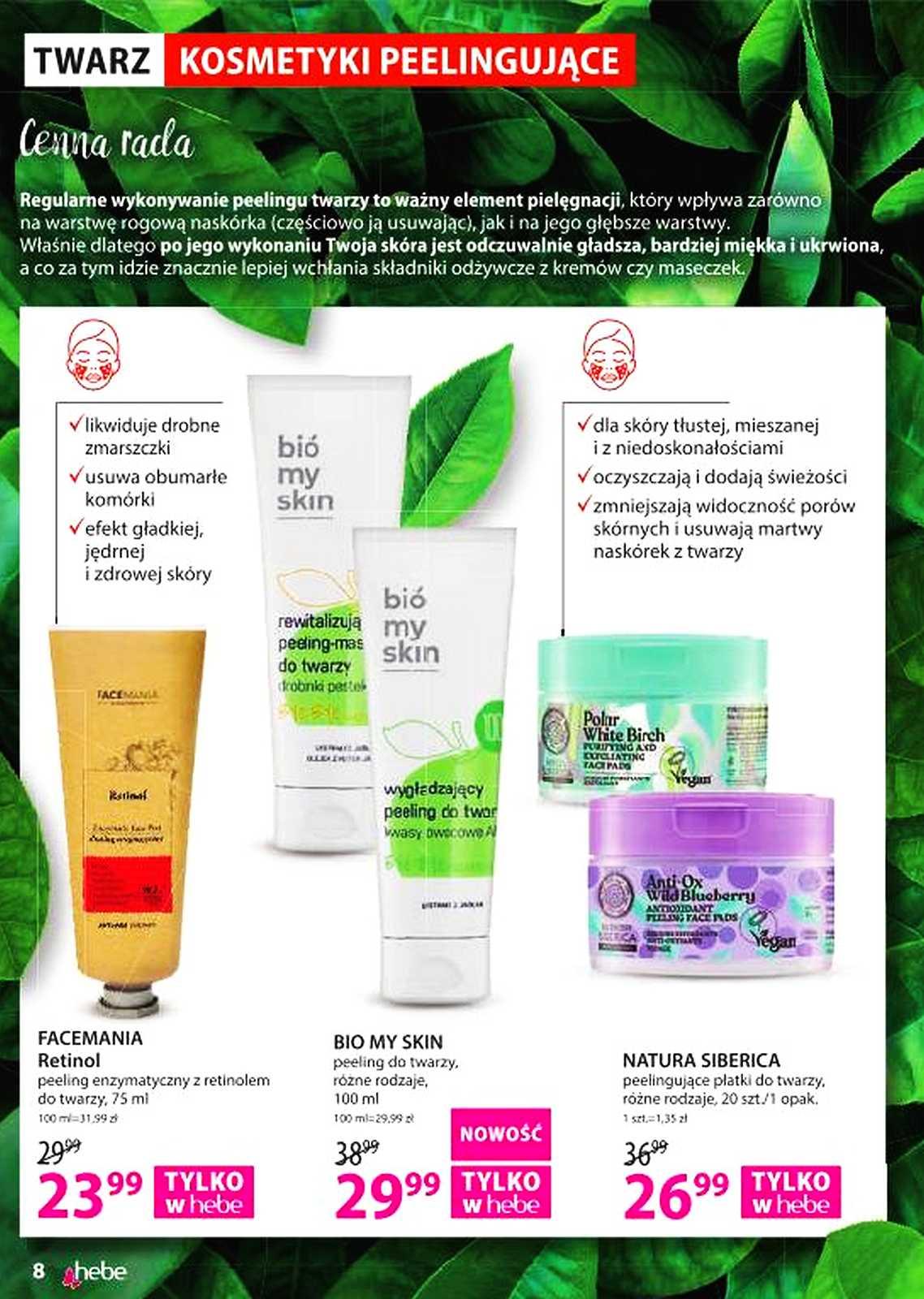 Gazetka promocyjna Hebe str. 8