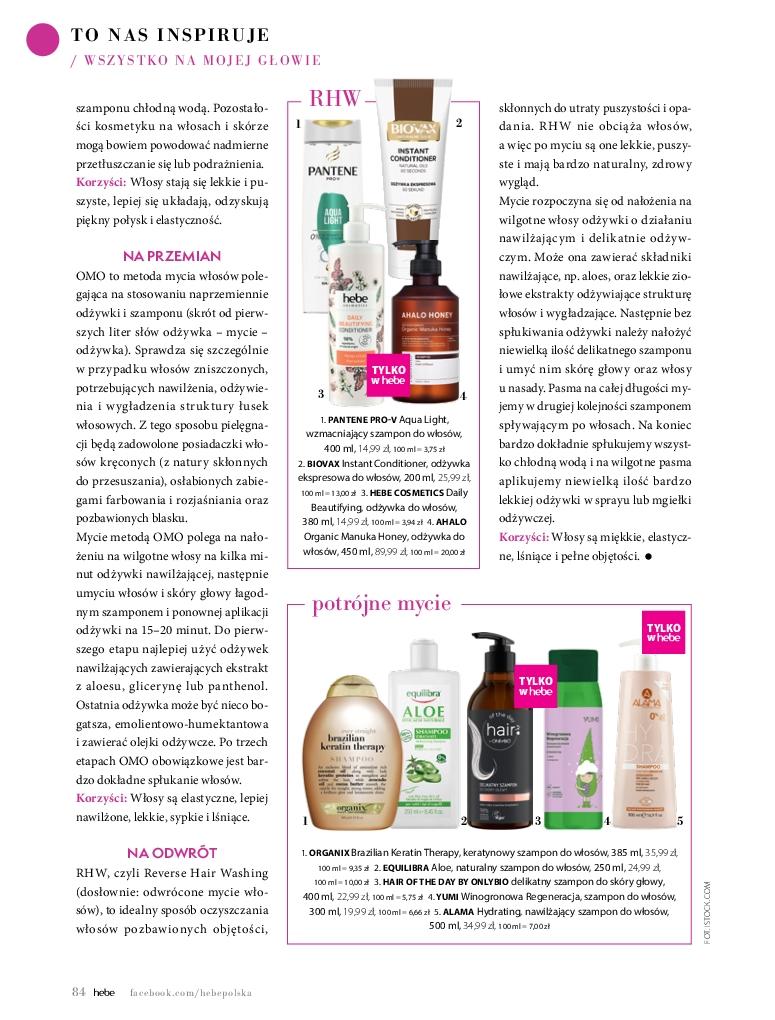 Gazetka promocyjna Hebe str. 84