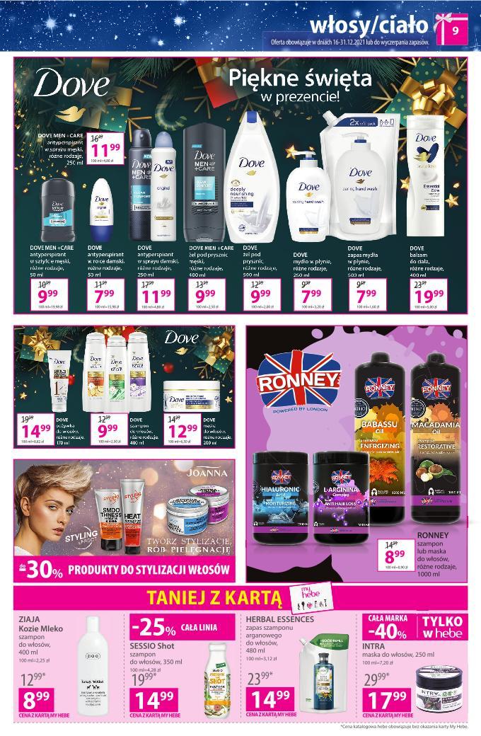 Gazetka promocyjna Hebe str. 9