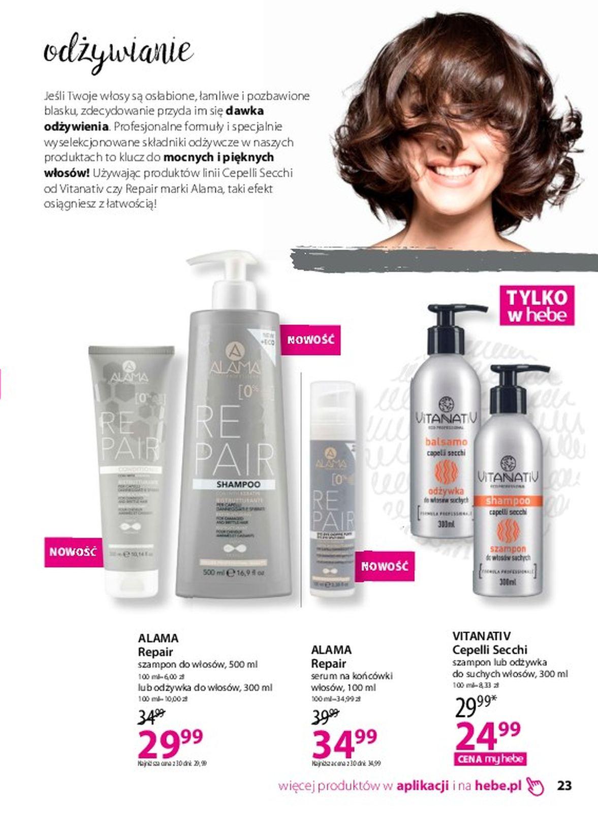 Gazetka promocyjna Hebe str. 23