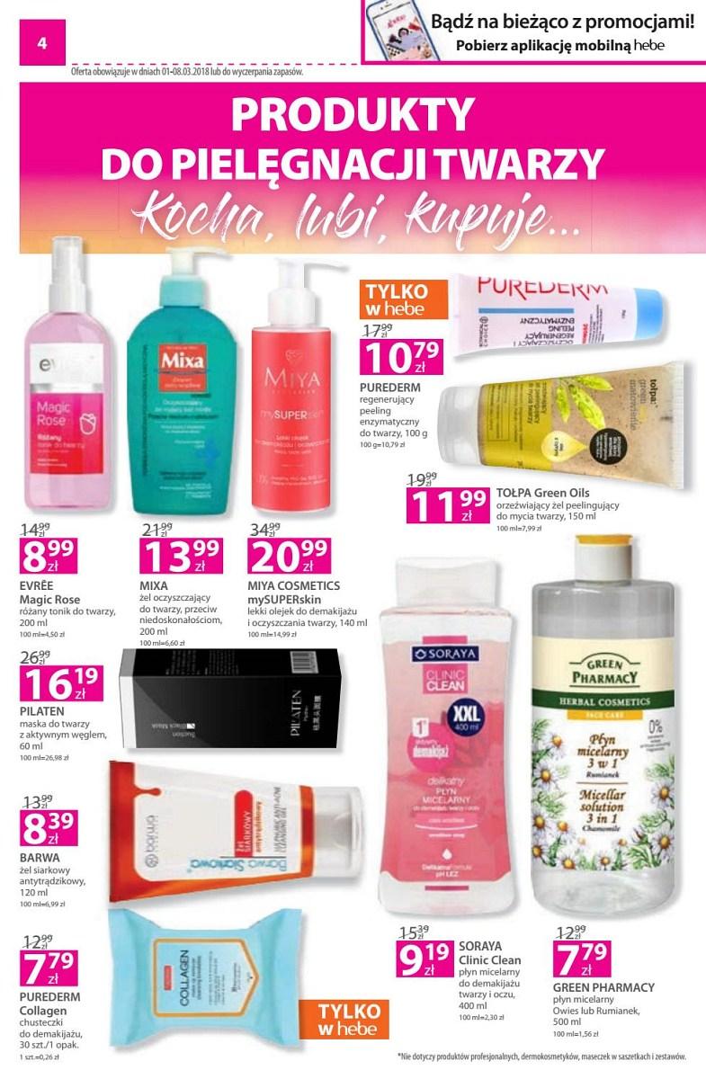 Gazetka promocyjna Hebe str. 4
