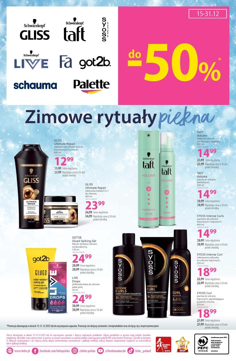 Gazetka promocyjna Hebe str. 22