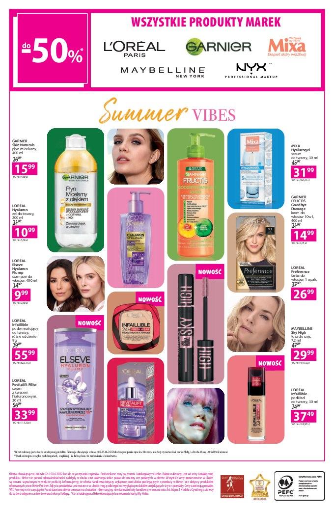 Gazetka promocyjna Hebe str. 16