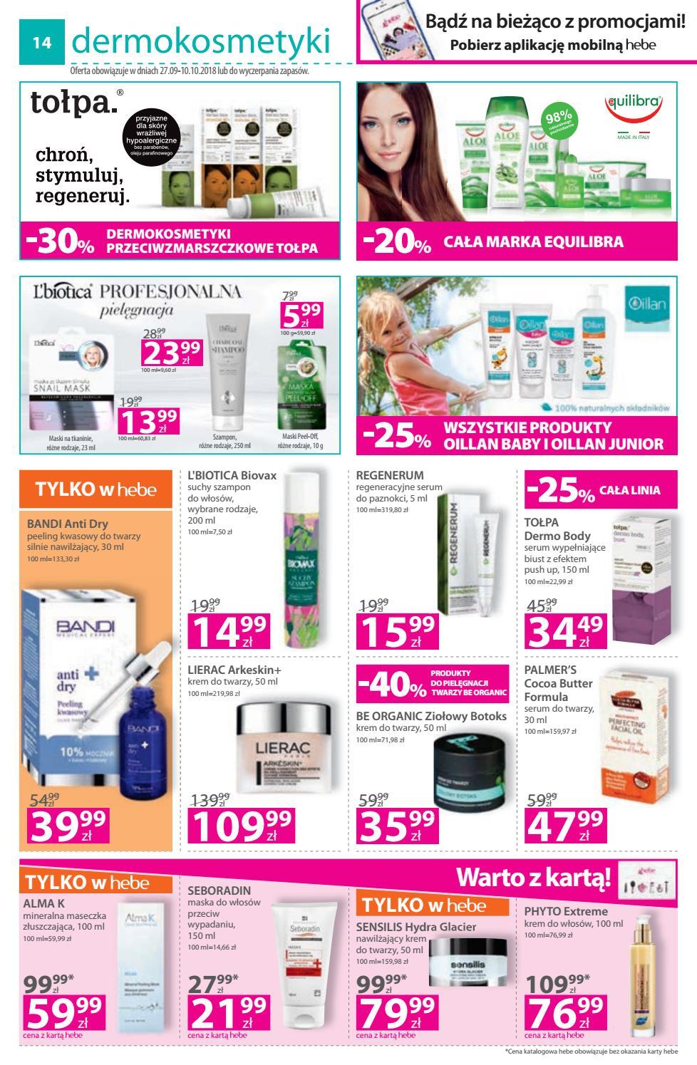 Gazetka promocyjna Hebe str. 14