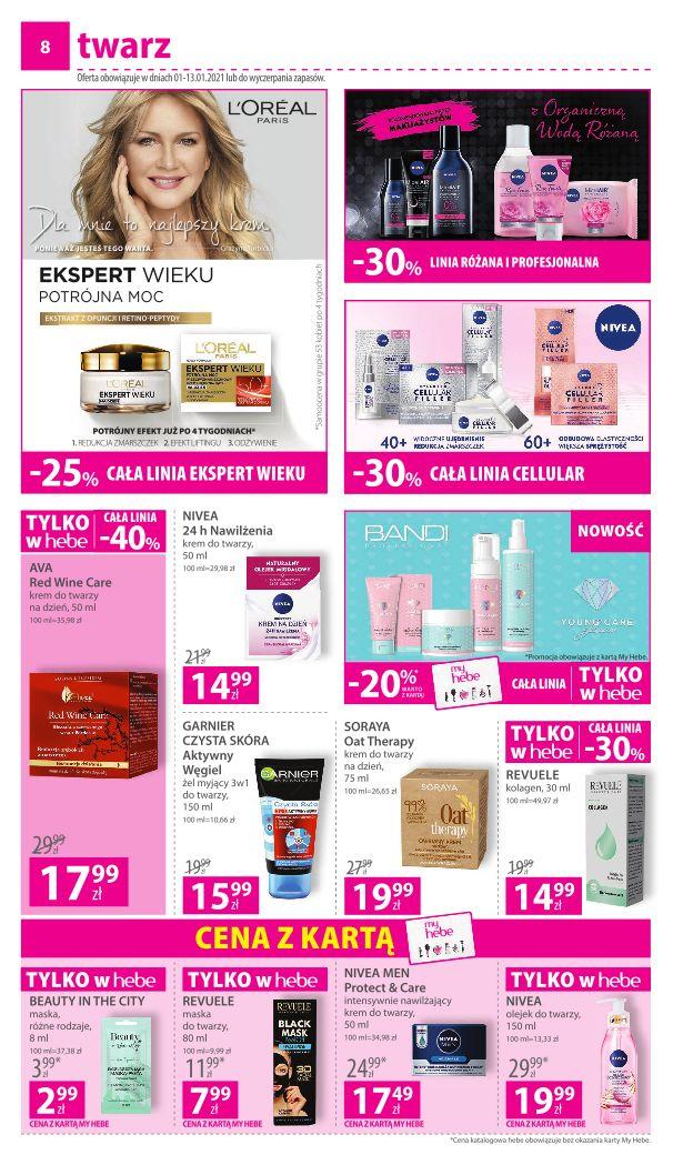Gazetka promocyjna Hebe str. 8