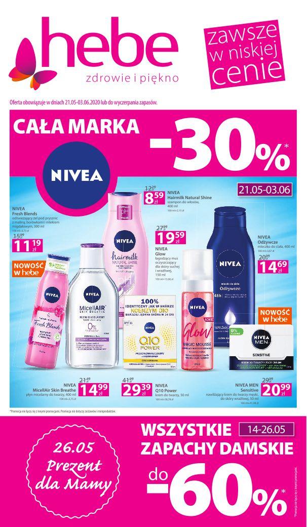 Gazetka promocyjna Hebe str. 1