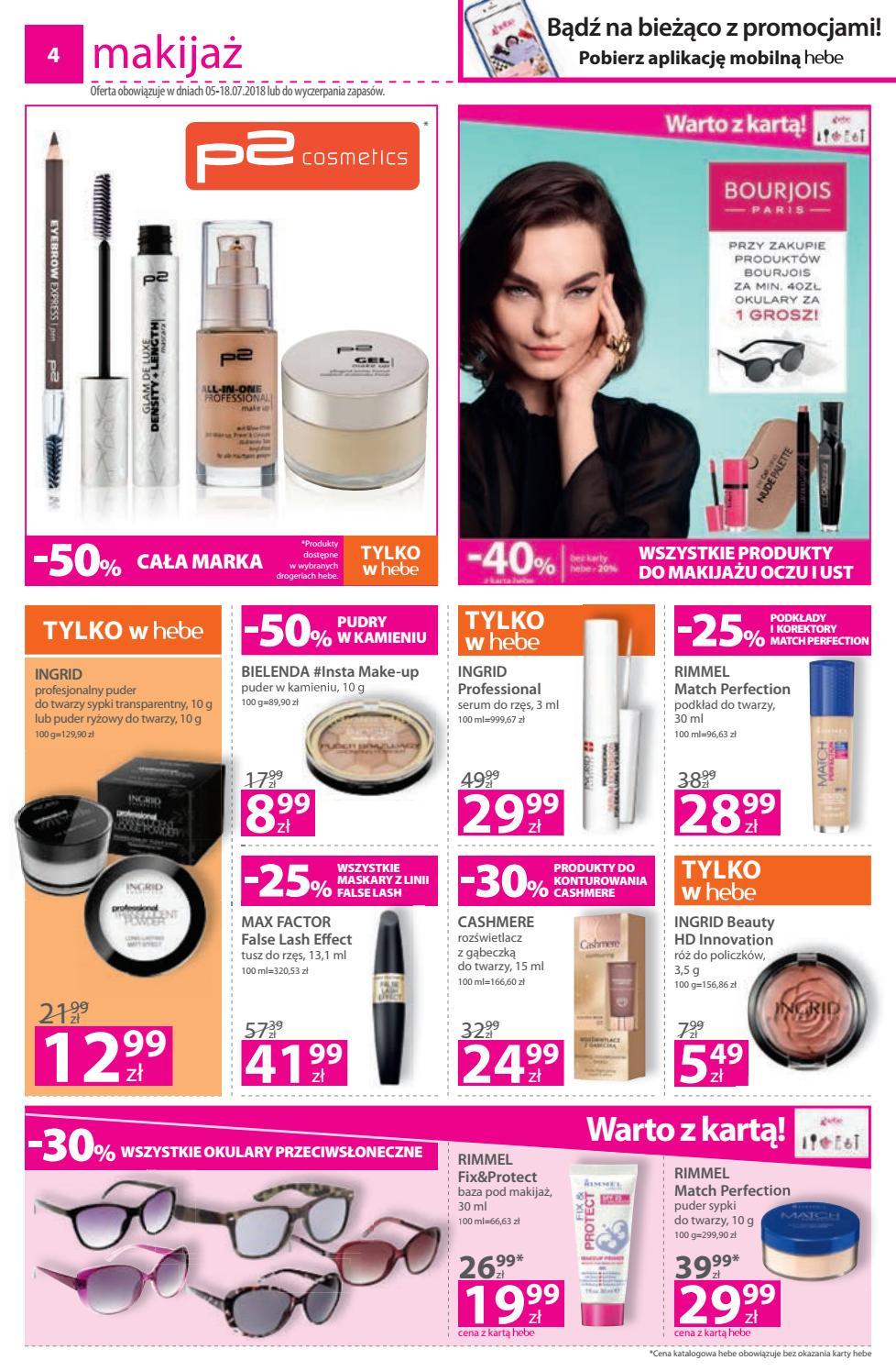 Gazetka promocyjna Hebe str. 4