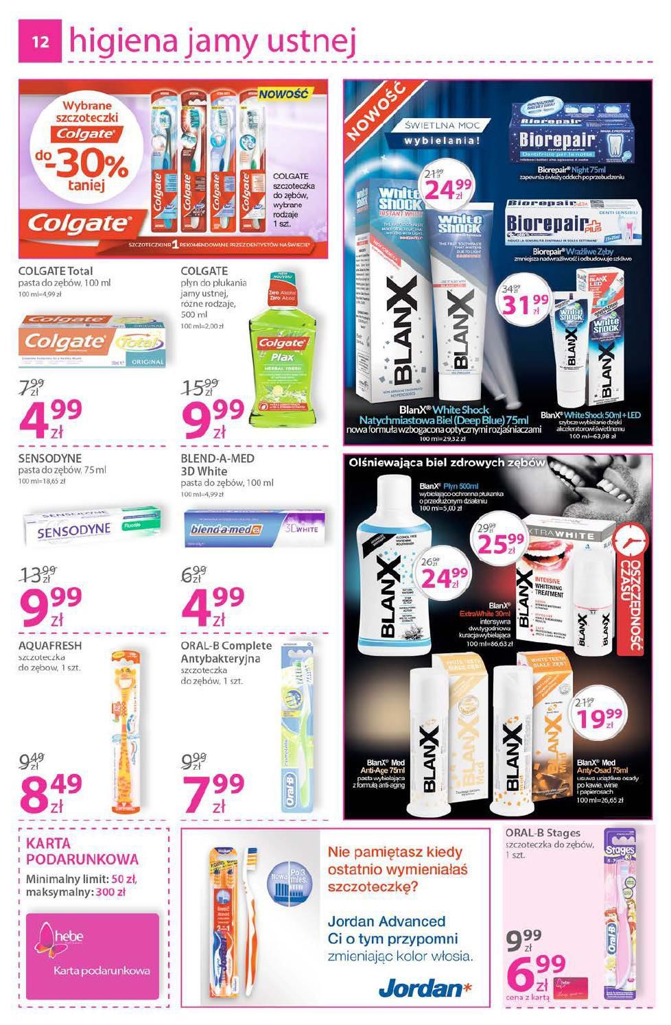 Gazetka promocyjna Hebe str. 12