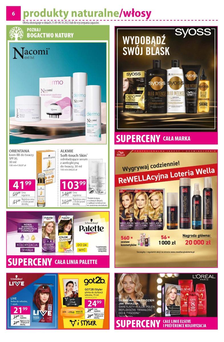 Gazetka promocyjna Hebe str. 6