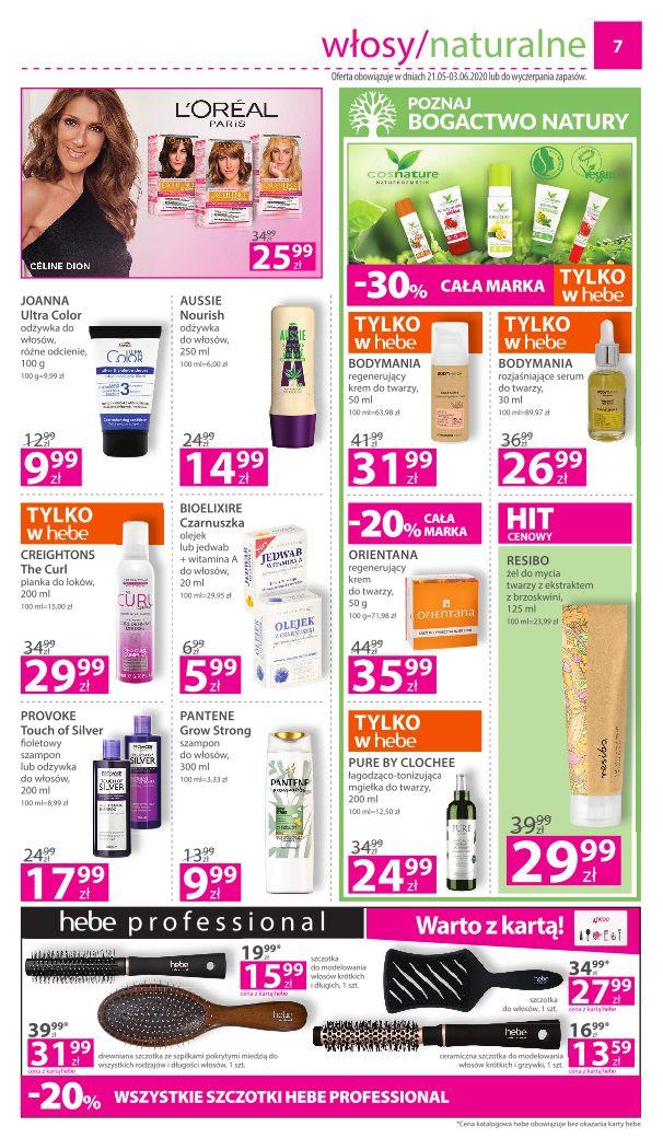 Gazetka promocyjna Hebe str. 7