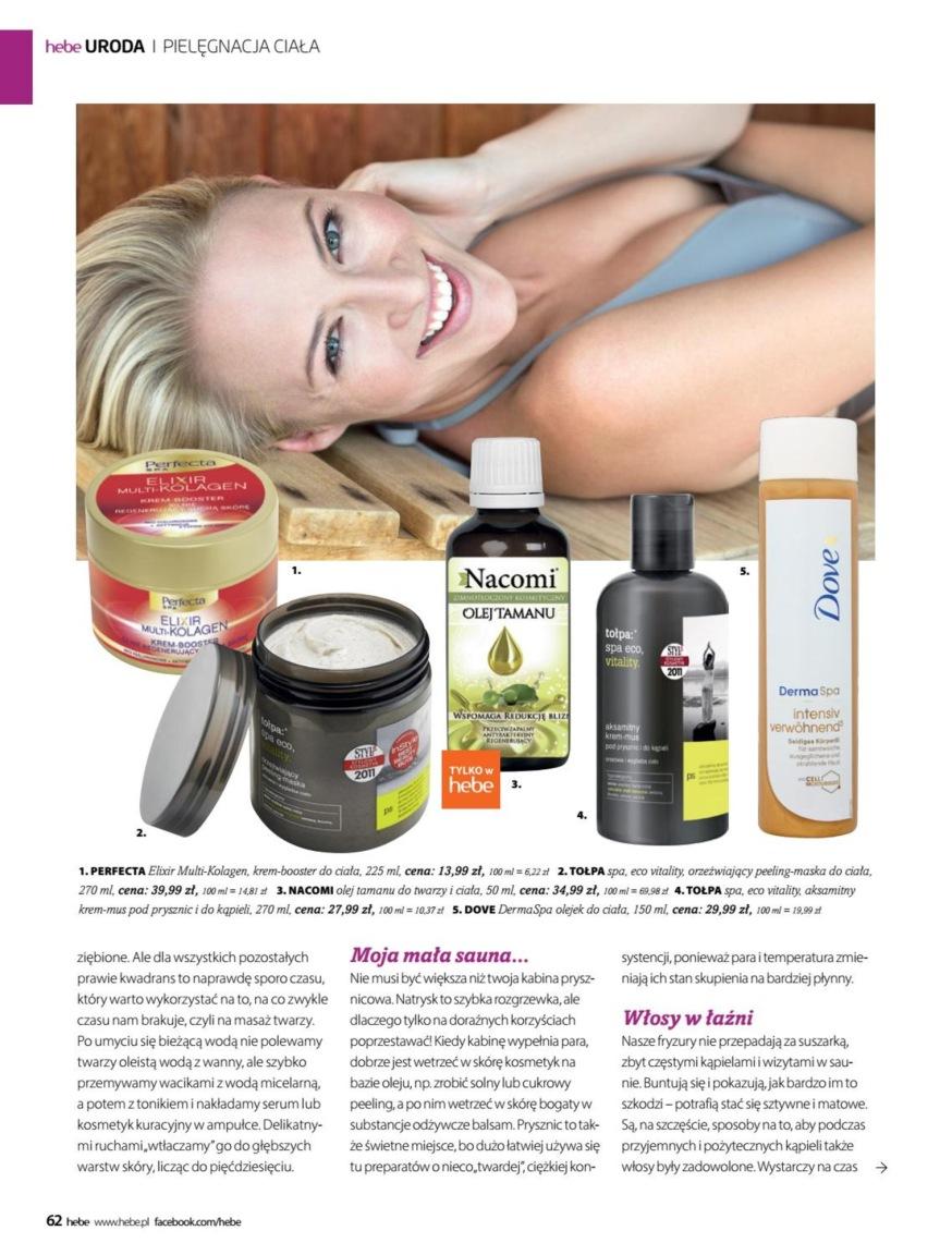 Gazetka promocyjna Hebe str. 62