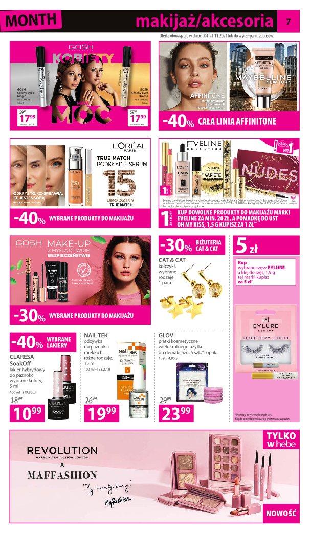 Gazetka promocyjna Hebe str. 7