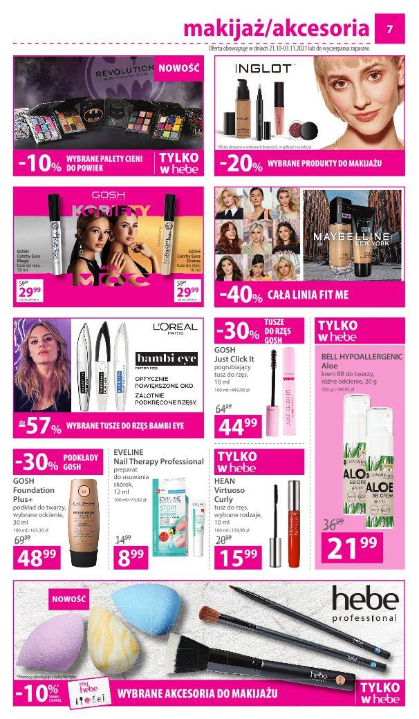 Gazetka promocyjna Hebe str. 7