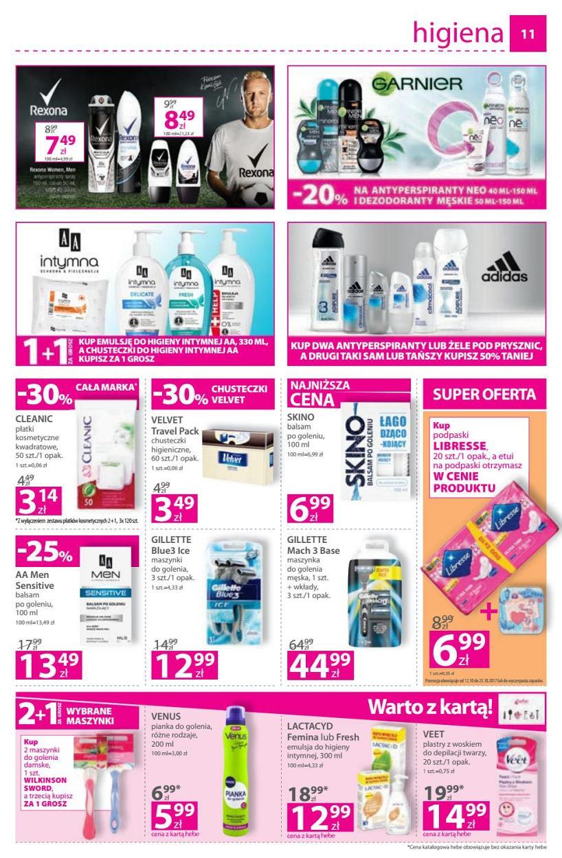 Gazetka promocyjna Hebe str. 11