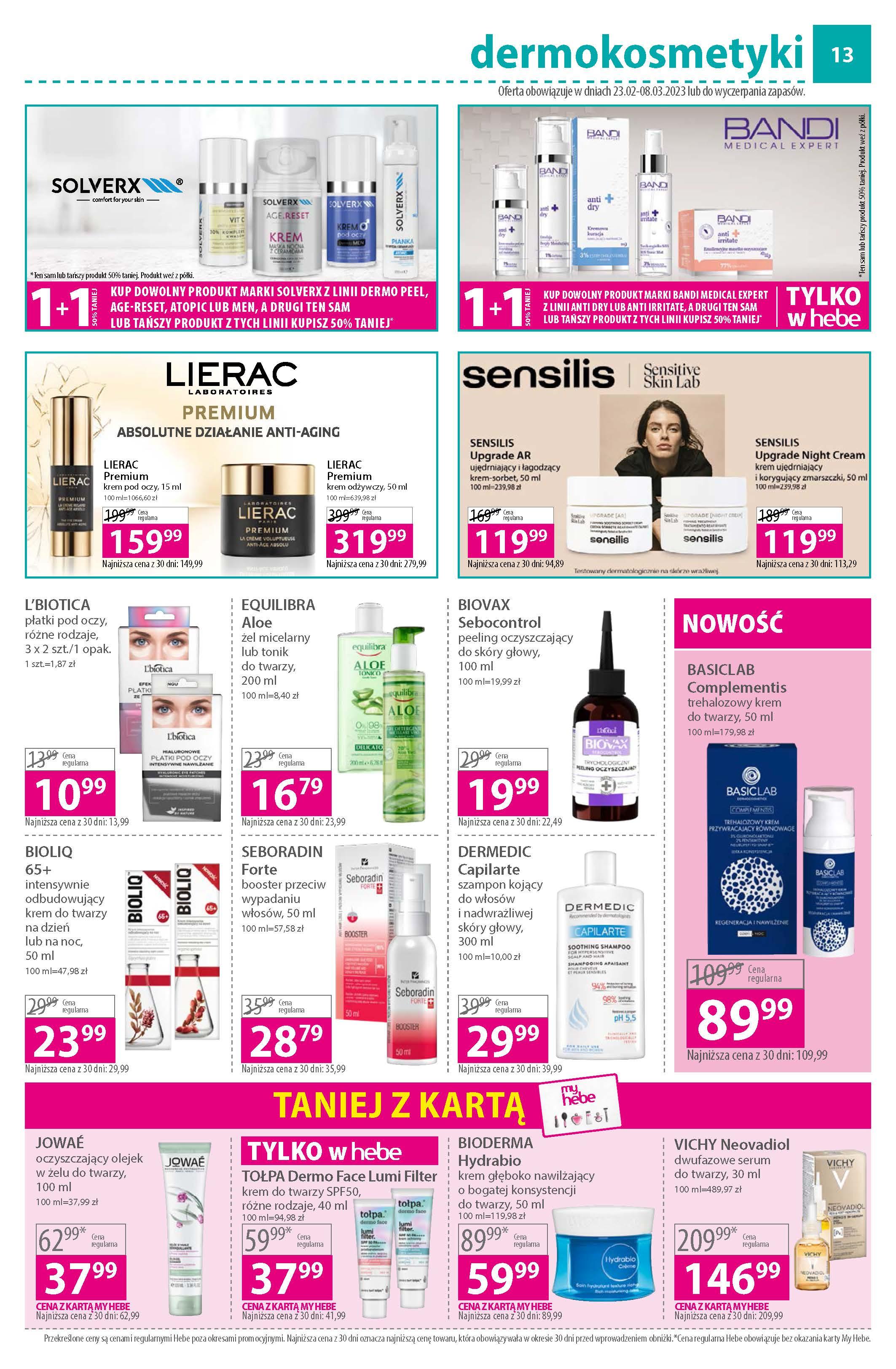 Gazetka promocyjna Hebe str. 13