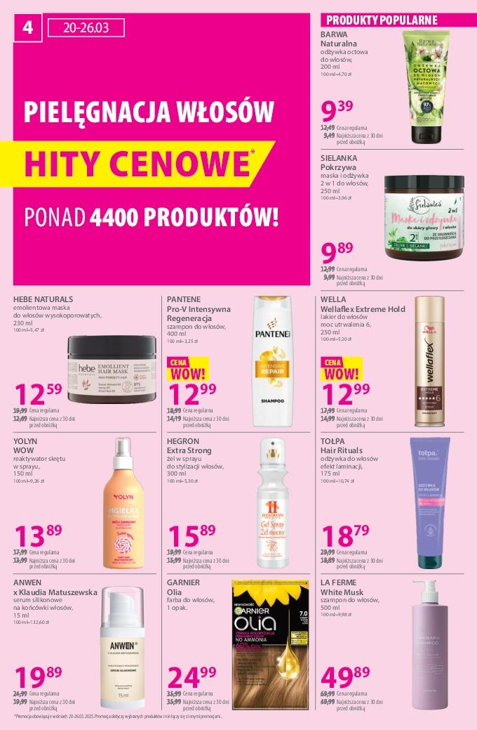 Gazetka promocyjna Hebe str. 4