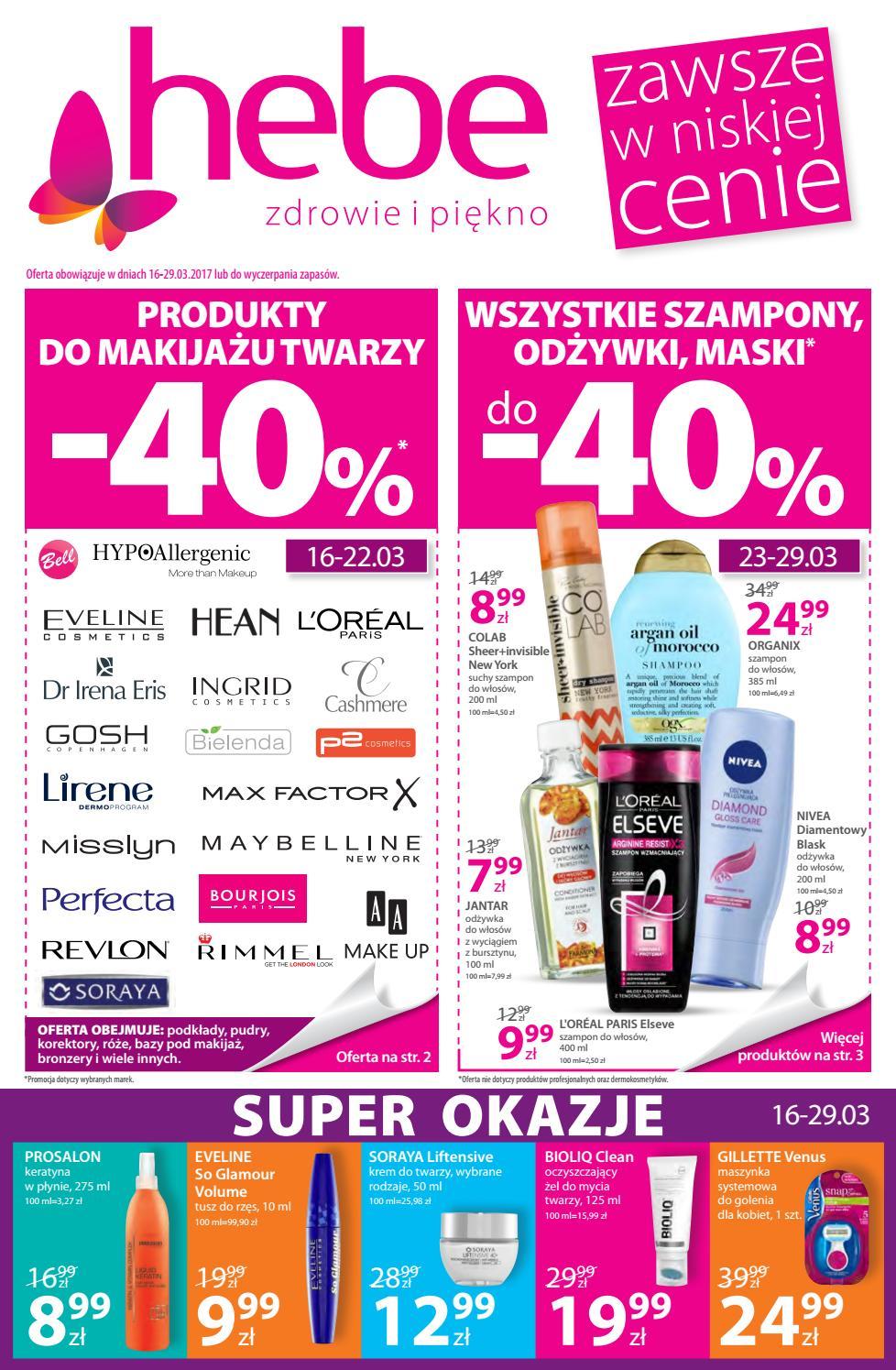 Gazetka promocyjna Hebe str. 1