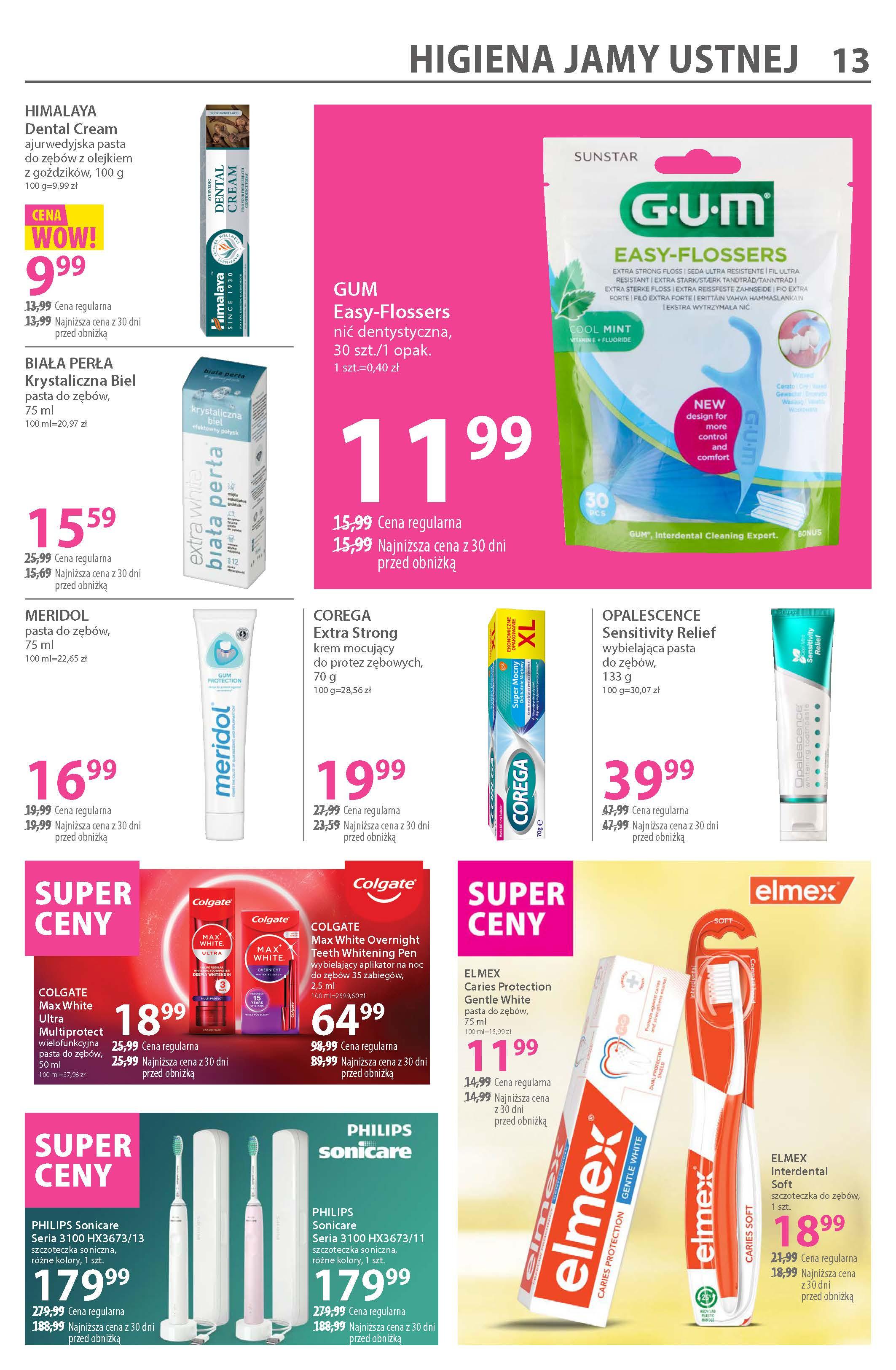 Gazetka promocyjna Hebe str. 13